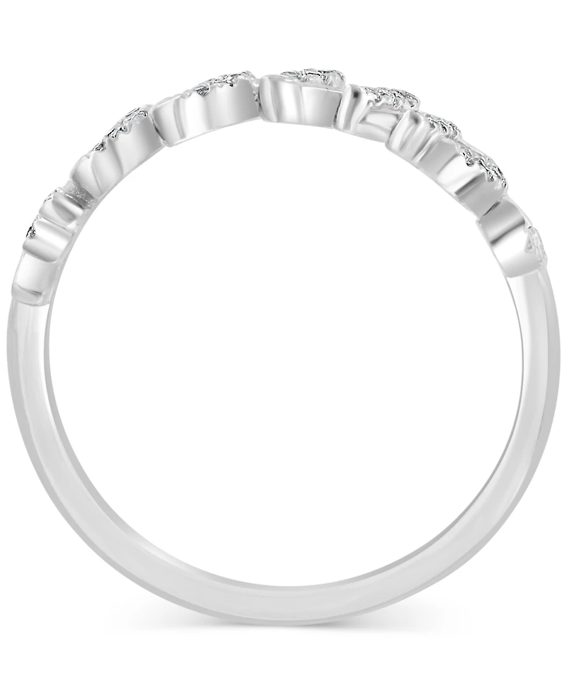 Effy Diamond Zodiac Cancer Ring (1/10 ct. t.w.) in Sterling Silver