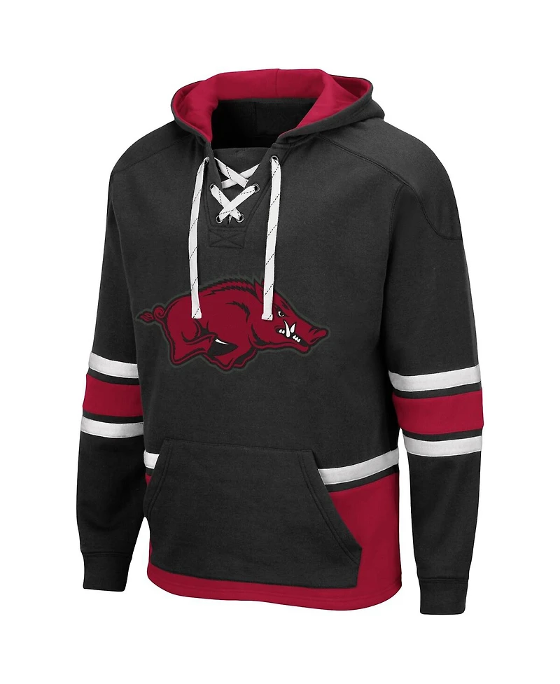 Men's Cardinal Arkansas Razorbacks Lace Up 3.0 Pullover Hoodie