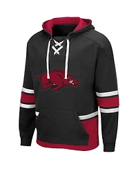 Men's Cardinal Arkansas Razorbacks Lace Up 3.0 Pullover Hoodie