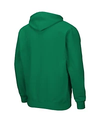 Men's Kelly Green Marshall Thundering Herd Arch Logo 3.0 Full-Zip Hoodie