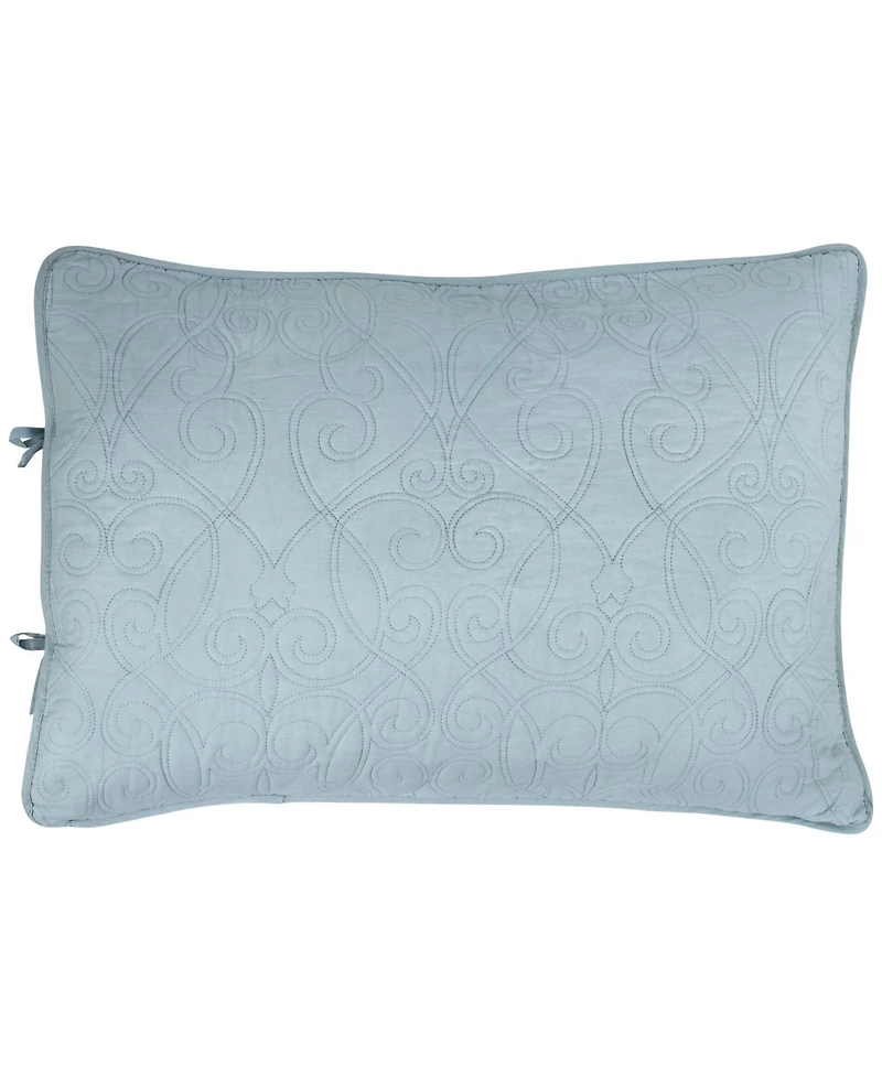 Laura Ashley Felicity Cotton Reversible 3 Piece Quilt Set