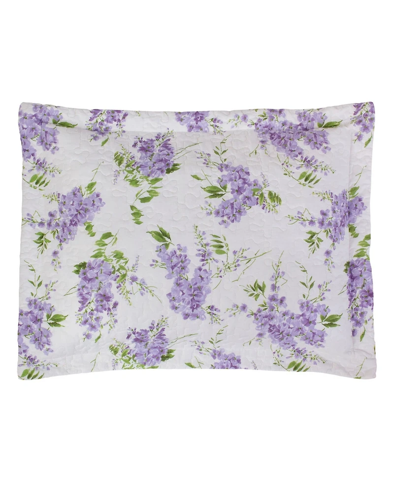 Laura Ashley Keighley Cotton Reversible 3 Piece Quilt Set, Full/Queen