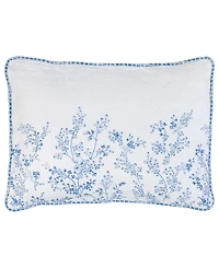 Laura Ashley Flora Cotton Reversible 3 Piece Quilt Set