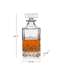 Viski Admiral Liquor Decanter, 30 Oz