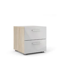 Tvilum Austin 2 Drawer Nightstand