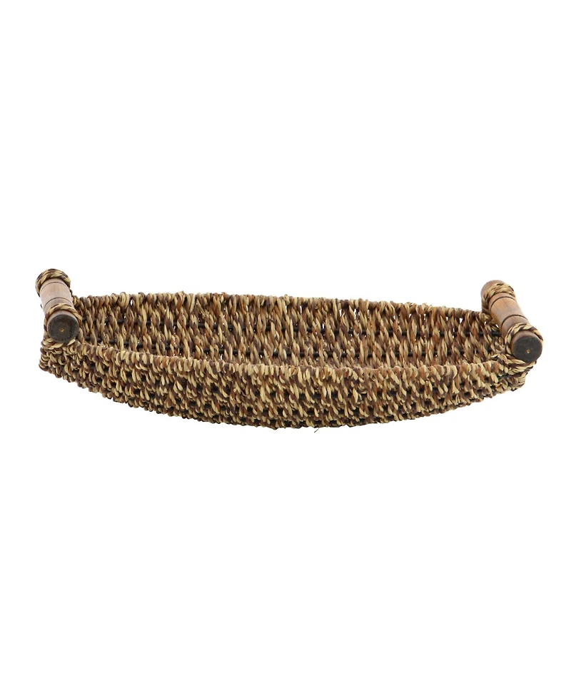 Metal Coastal Storage Basket, Set of 3