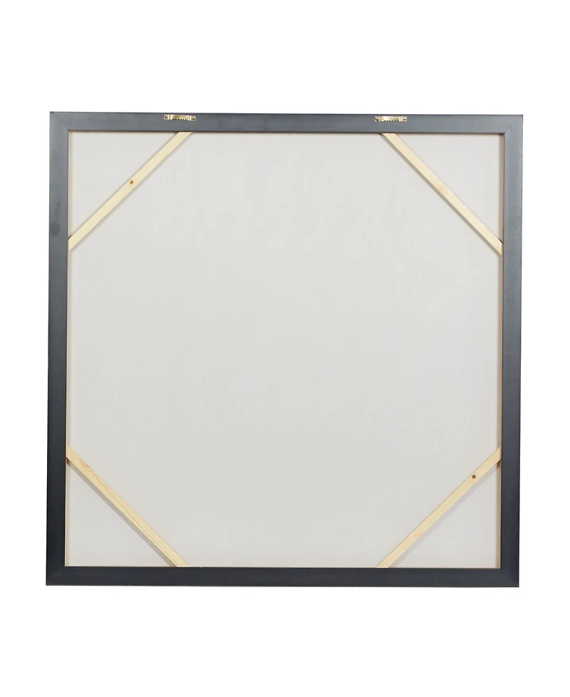 CosmoLiving by Cosmopolitan Canvas Contemporary Wall Art, 39" x 39"