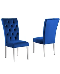 Layla Modern Upholstered Side Chairs
