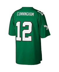 Men's Randall Cunningham Kelly Green Philadelphia Eagles Big and Tall 1990 Retired Player Replica Jersey