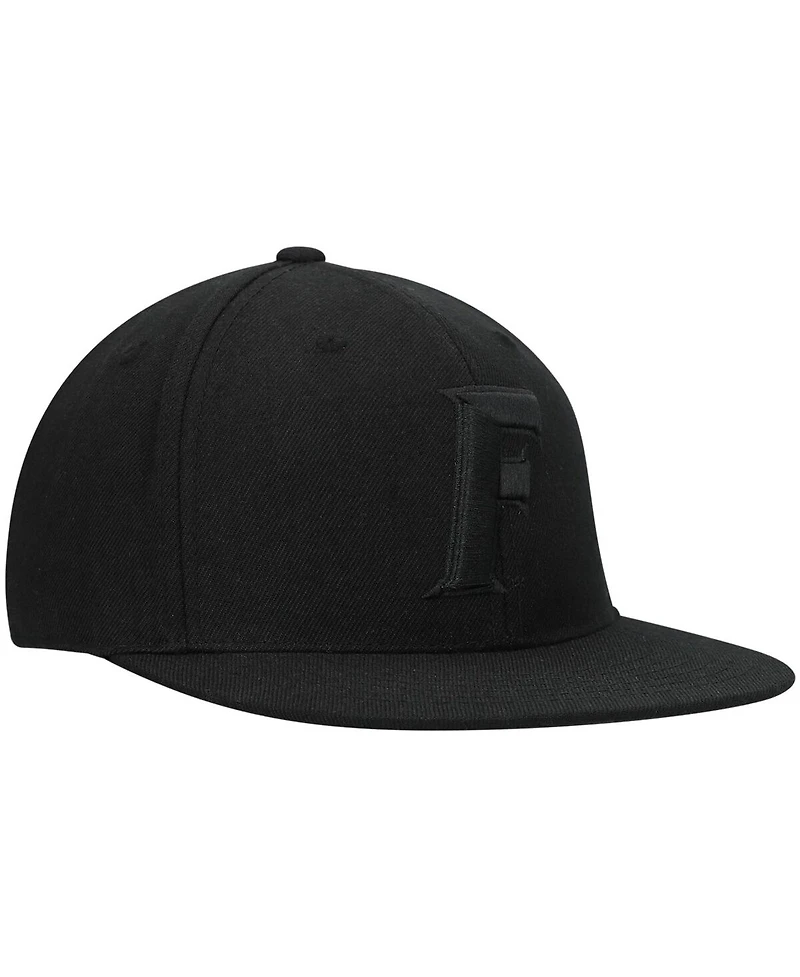 Men's Florida Gators Black On Fitted Hat