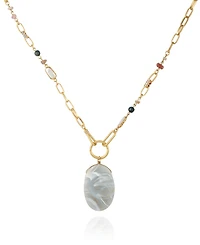 T Tahari Women's One Strand Pendent Necklace