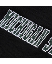 Big Boys Black Michigan State Spartans Logo Pullover Hoodie