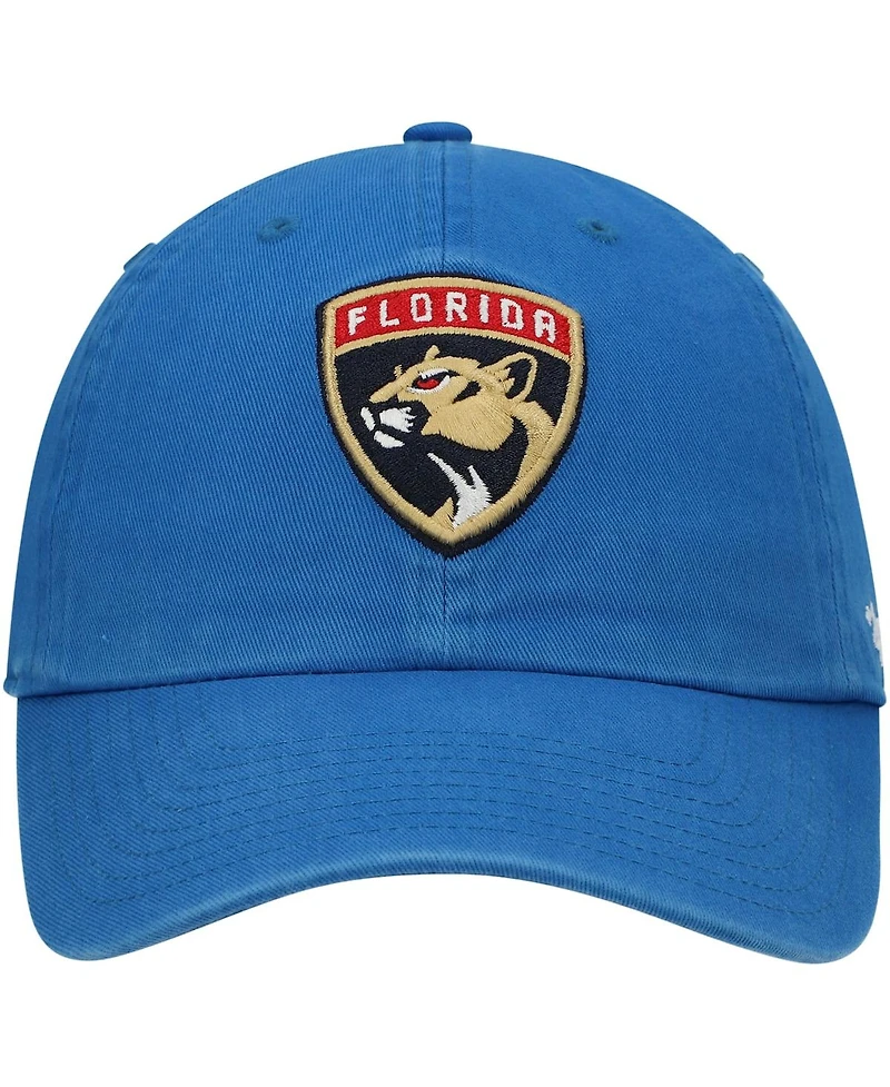 Men's Blue Florida Panthers Team Clean Up Adjustable Hat