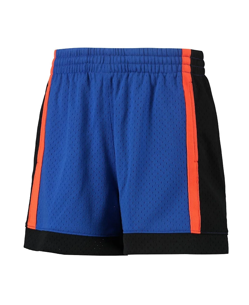 Women's Royal New York Knicks Jump Shot Shorts