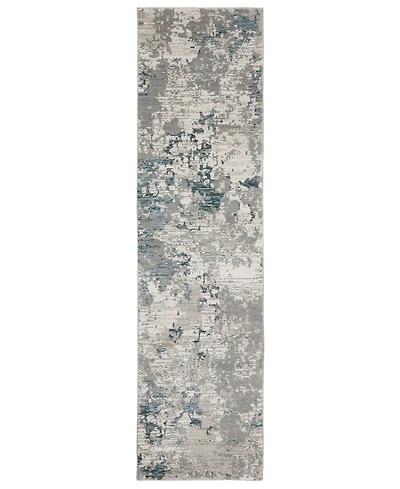 Oriental Weavers Evolution EVO08 2'6" x 12' Runner Area Rug