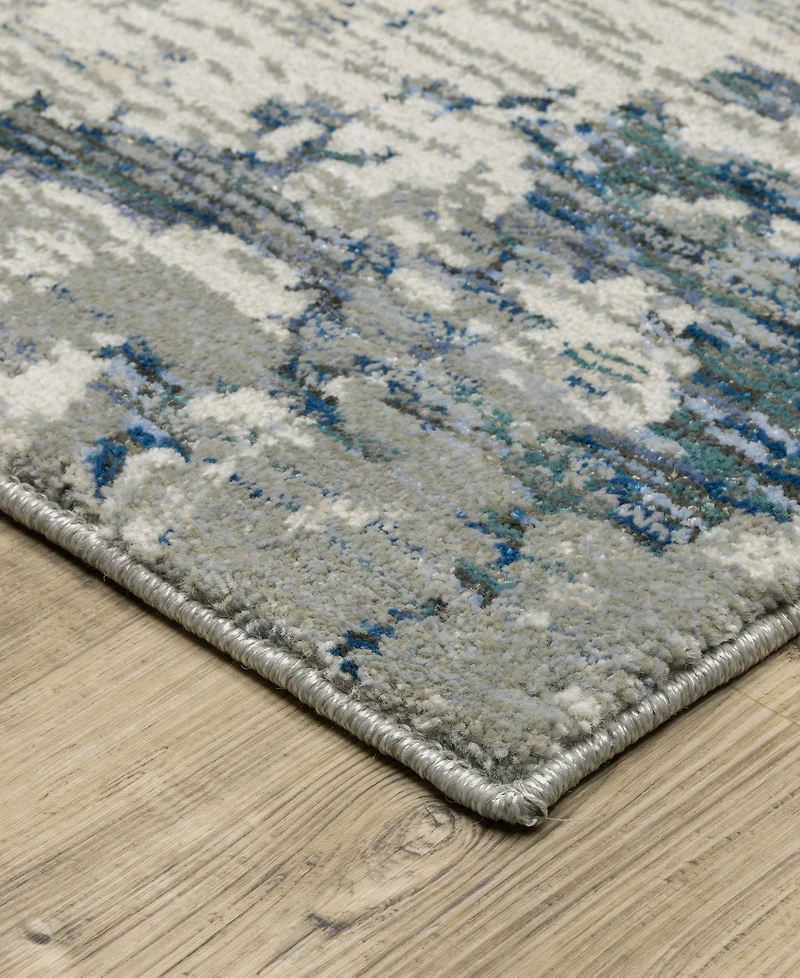 Oriental Weavers Evolution 0984D 2'3" x 8' Runner Area Rug