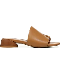 Franco Sarto Women's Loran Stacked Heel Slide Dress Sandals
