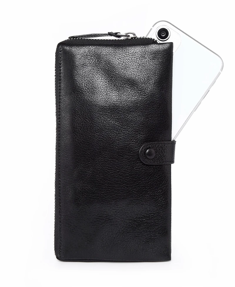 Old Trend Women's Genuine Leather Snapper Clutch