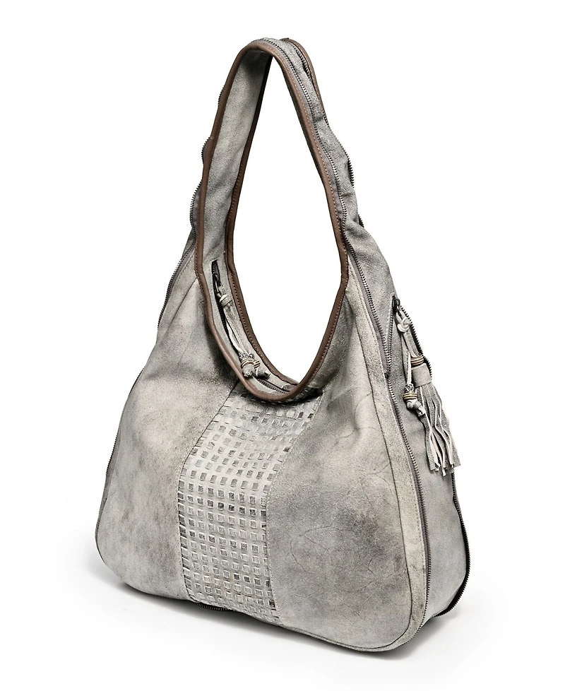 Old Trend Women's Genuine Leather Dorado Expandable Hobo Bag