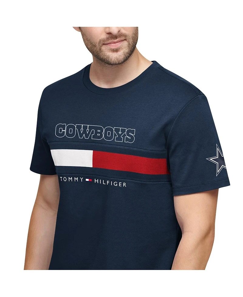 Men's Tommy Hilfiger Navy Dallas Cowboys Insert T-shirt