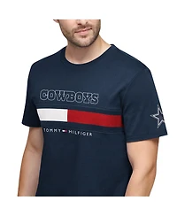 Men's Tommy Hilfiger Navy Dallas Cowboys Insert T-shirt