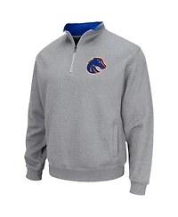 Men's Colosseum Boise State Broncos Tortugas Team Logo Quarter-Zip Jacket