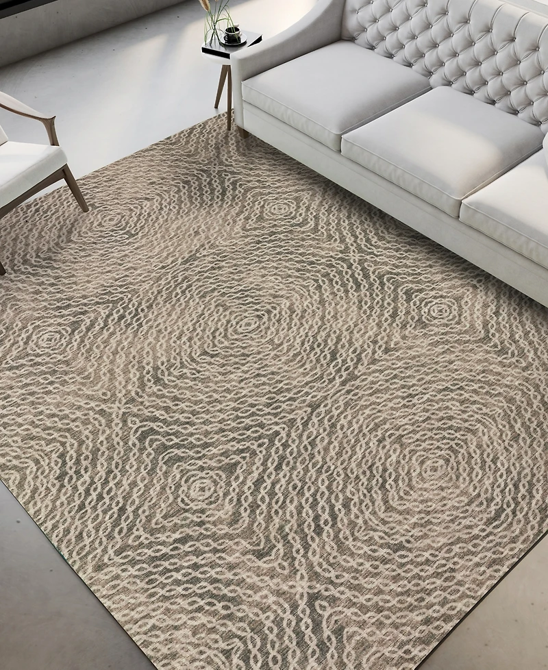 Dalyn Brisbane Washable BR3 5' x 7'6" Area Rug