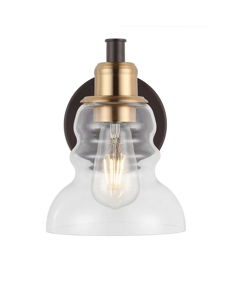 Manhattan Vintage-like 1-Light Industrial Rustic Led Vanity