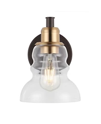 Manhattan Vintage-like 1-Light Industrial Rustic Led Vanity