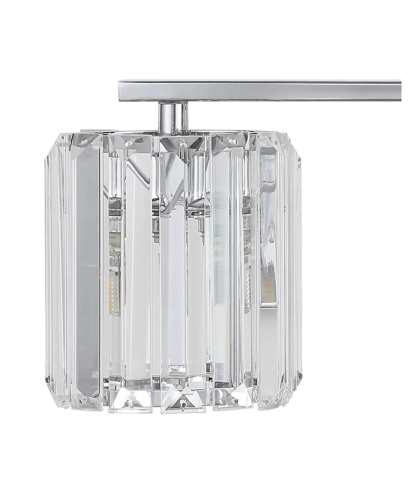 Coco Prism Vintage-like 4-Light Classic Glam Led Vanity Light