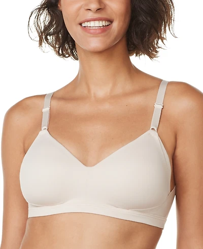 Warners No Side Effects Underarm and Back-Smoothing Comfort Wireless Lift T-Shirt Bra RN2231A