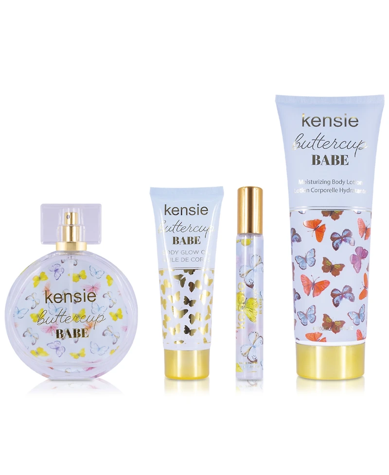 kensie 4-Pc. Buttercup Babe Gift Set