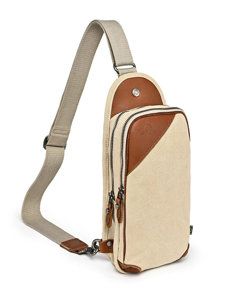 Tsd Brand Canna Canvas Sling Bag