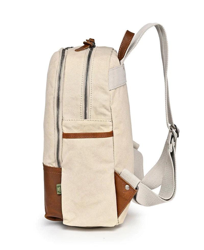Tsd Brand Magnolia Hill Canvas Backpack