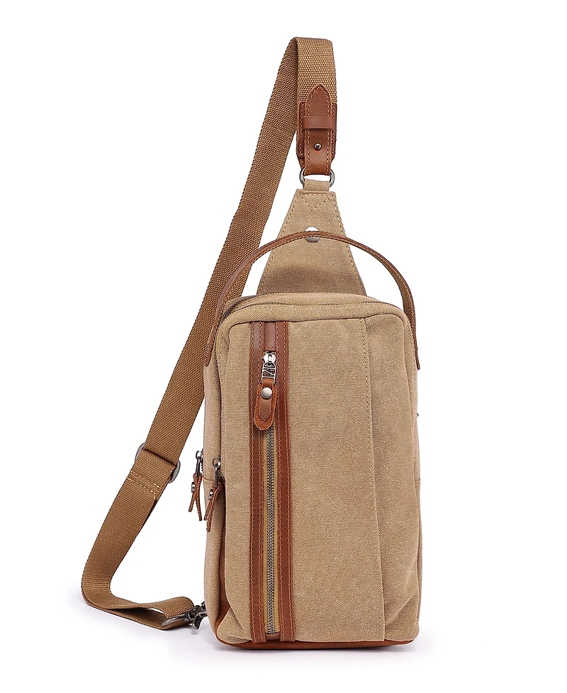 Tsd Brand Madrone Convertible Canvas Sling Bag