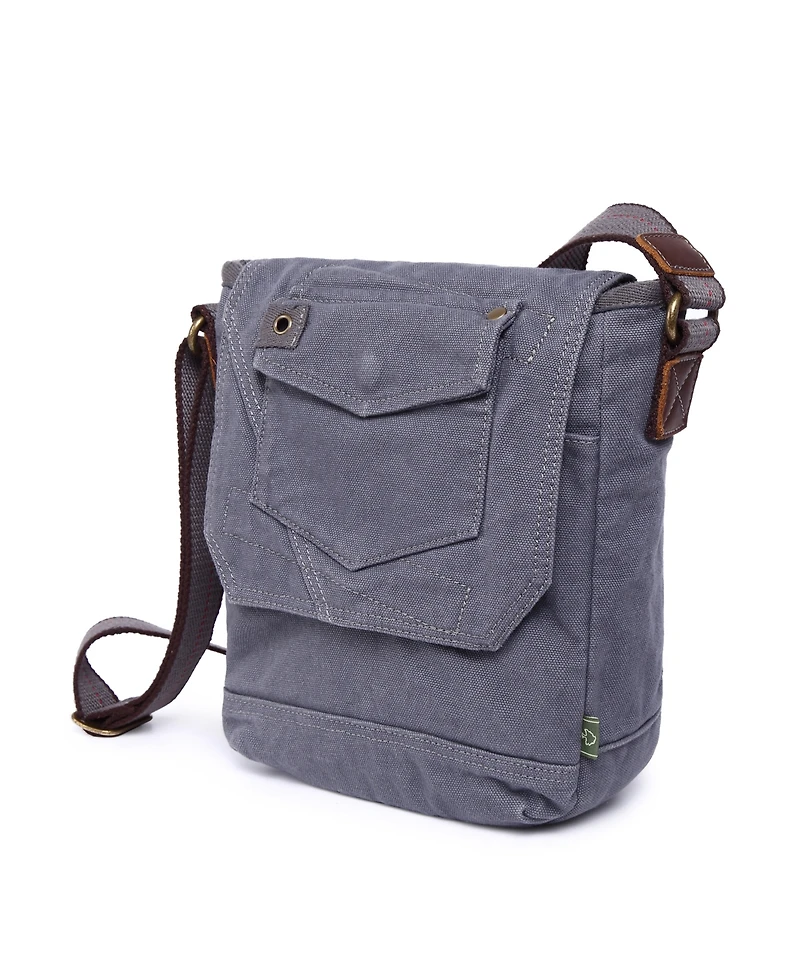 Tsd Brand Spring Palm Canvas Crossbody Bag