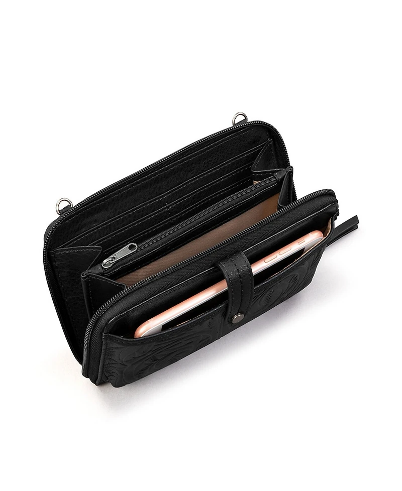 The Sak Women's Iris Leather Convertible Crossbody Bag