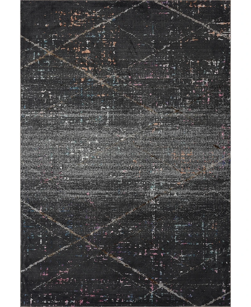 Closeout! Lr Home Frenzy Abstract Fusion 5' x 7'6" Area Rug