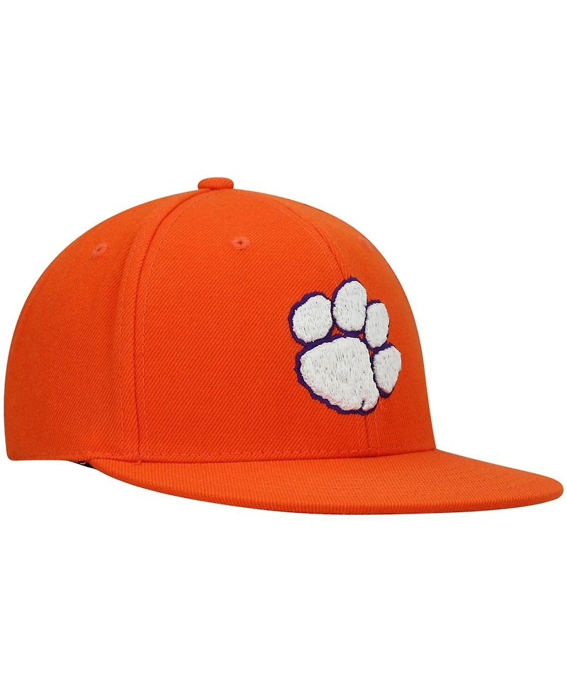 Men's Top of the World Orange Clemson Tigers Team Color Fitted Hat
