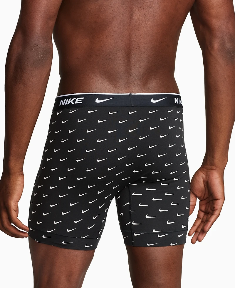 Nike Men's 3-Pack Dri-fit Essential Cotton Stretch Boxer Briefs
