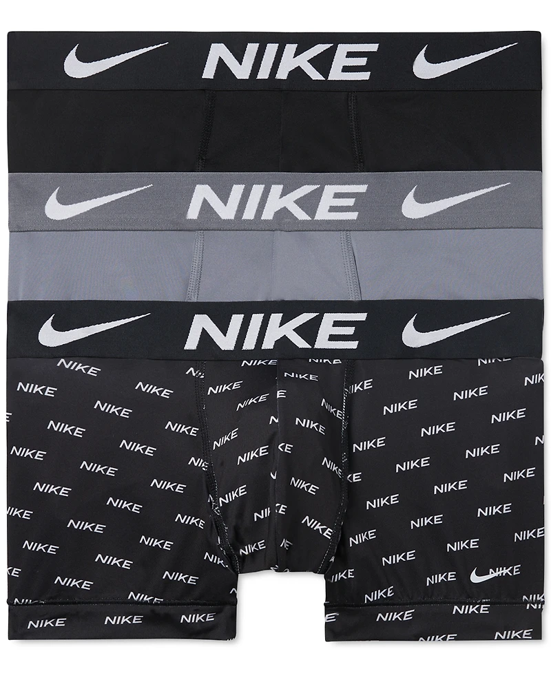 Nike Men's 3-Pack Dri-fit Essential Micro Trunk
