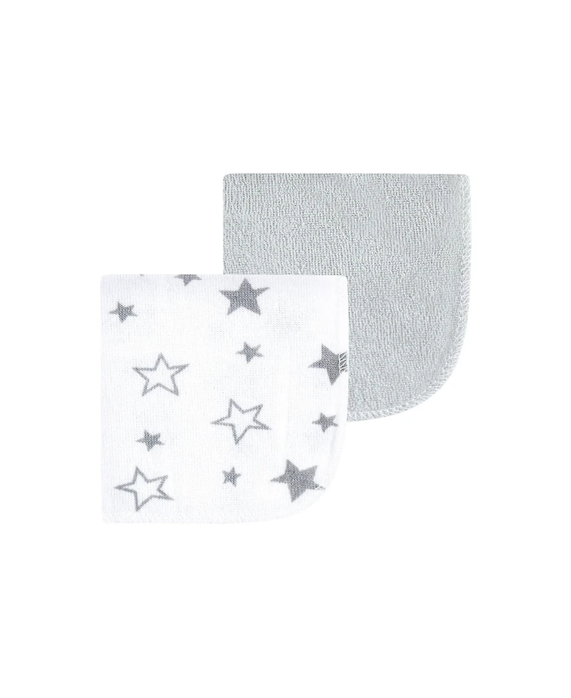 Luvable Friends Baby Boys Washcloths, Pack of 48