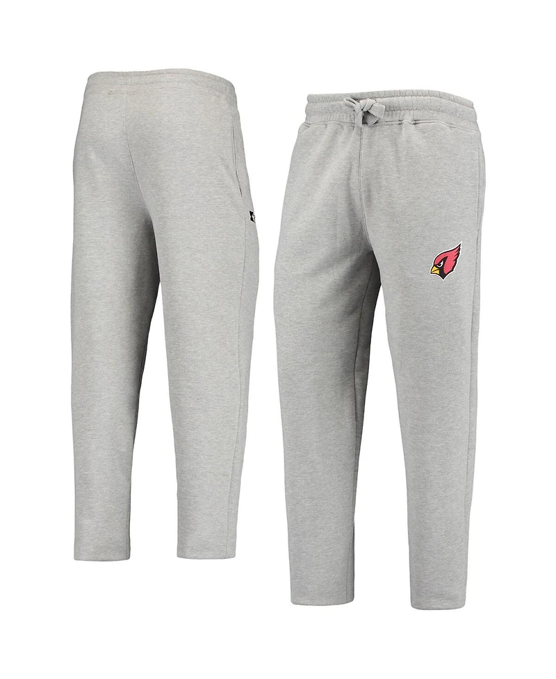 Men's Gray Arizona Cardinals Starter Option Run Sweatpants
