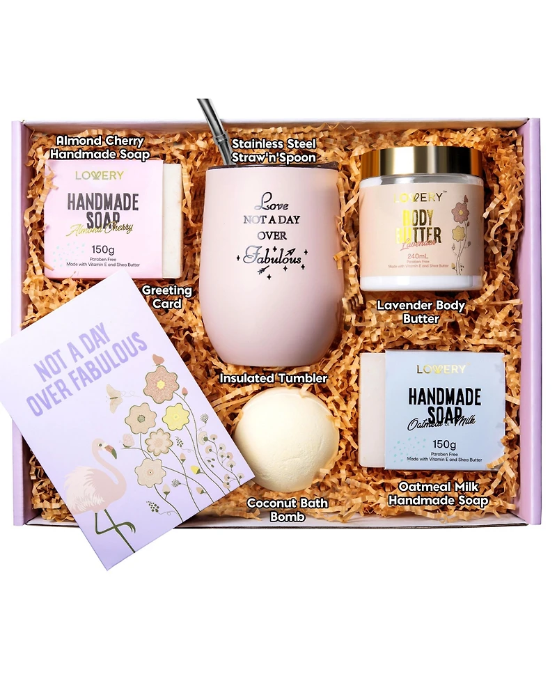 Lovery 7-Pc. Not A Day Over Fabulous Body Care Gift Set