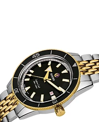 Rado Men's Captain Cook Automatic Two-Tone Stainless Steel Bracelet Watch 42mm