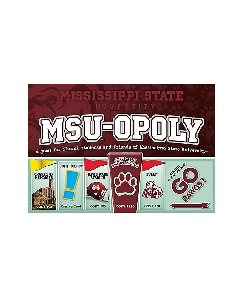 Late for the Sky Msu-Opoly Board Game