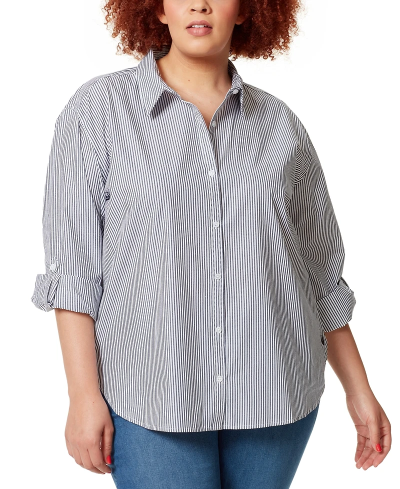 Gloria Vanderbilt Plus Amanda Shirt