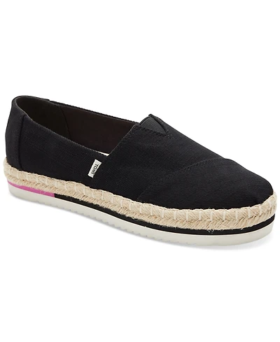 Toms Women's Alpargata Platform Espadrille Slip-Ons