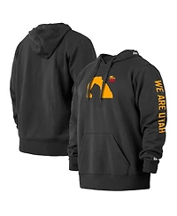 Men's New Era Black Utah Jazz 2021/22 City Edition Big and Tall Pullover Hoodie