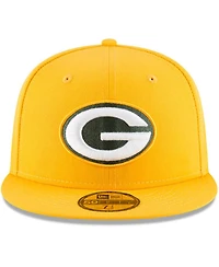 Men's New Era Gold Green Bay Packers Omaha 59Fifty Hat